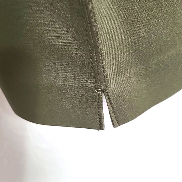 Jones New York Olive Green Ankle Pants, Pull-on, Size 18W - Picture 7 of 9